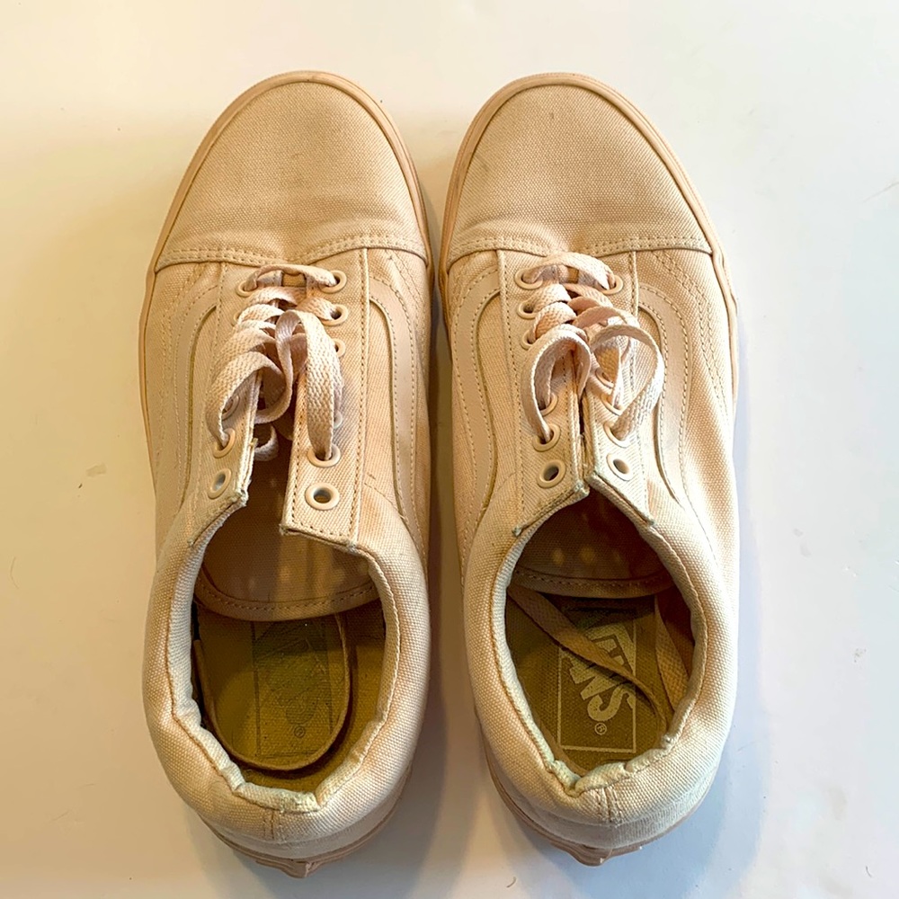 Pink on Pink Vans Old Skool size 10